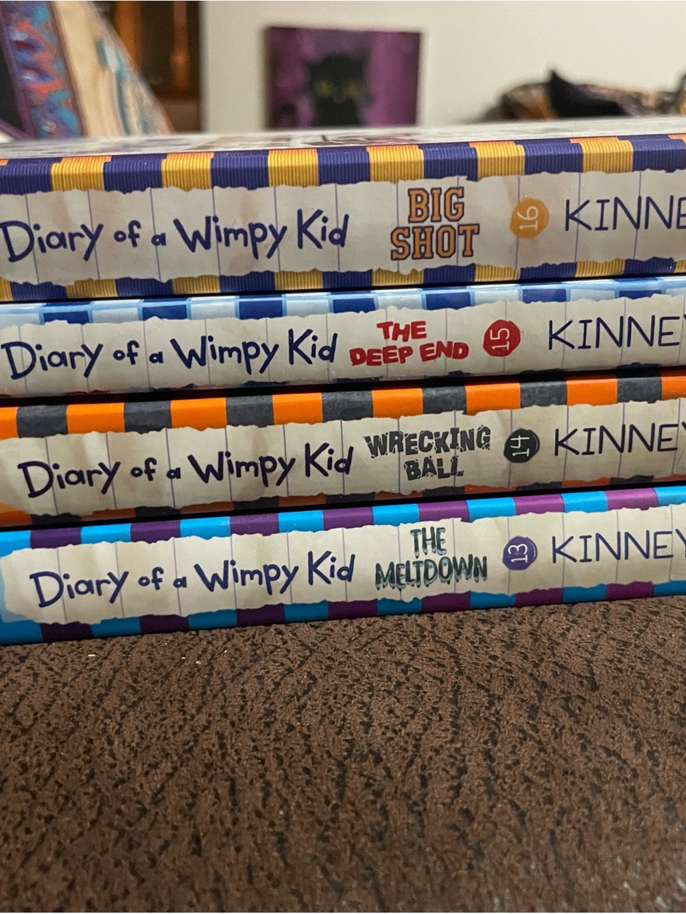 Diary of a Wimpy Kid books 13-16